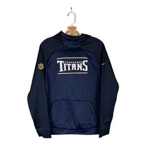Nike NWOT  Dri-Fit NFL Tennessee Titans Hoodie- size Small- TITAN UP!! 🏈